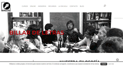 Desktop Screenshot of billardeletras.com